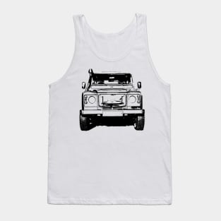 land rover - defender Tank Top